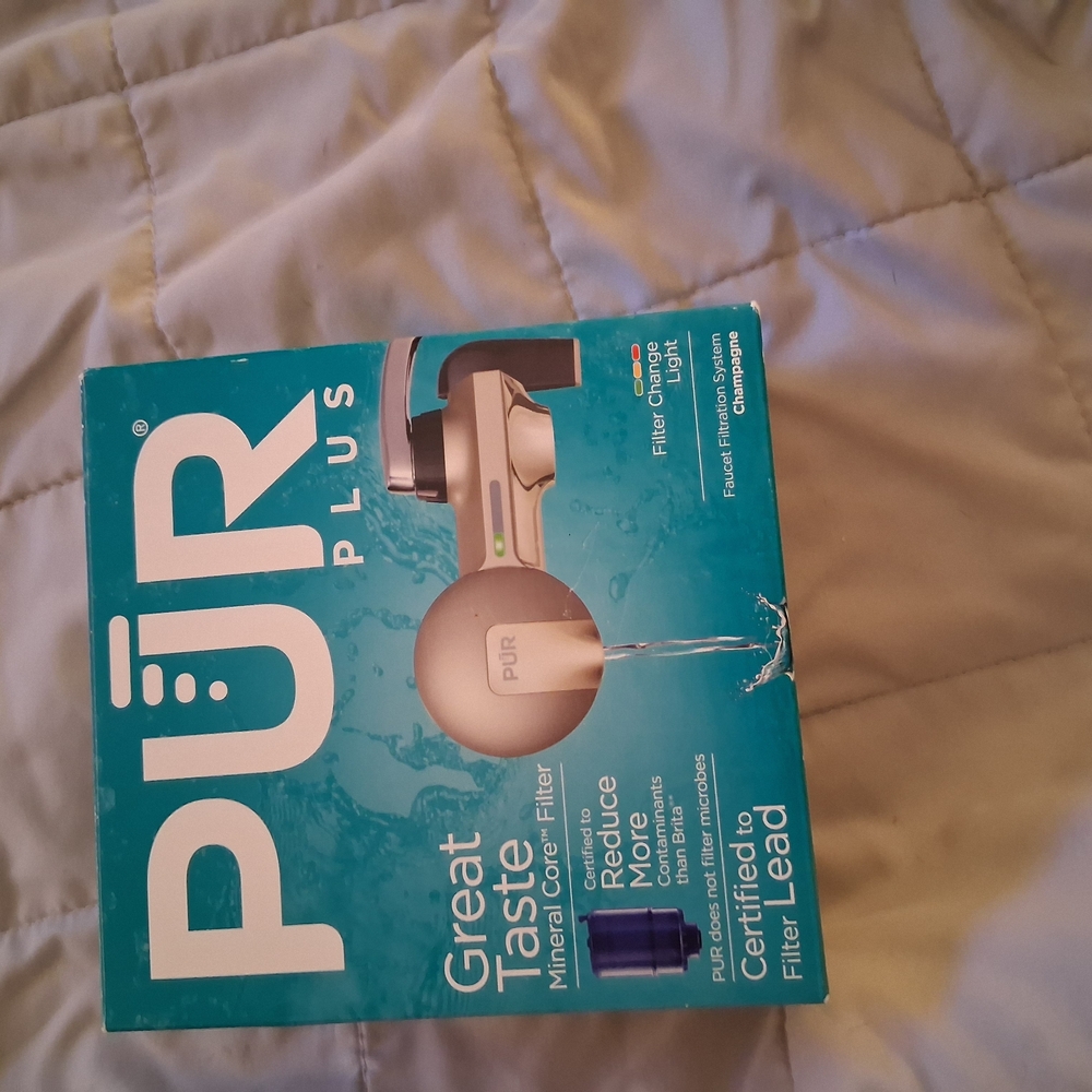 PUR Plus Chrome Faucet Filtration System